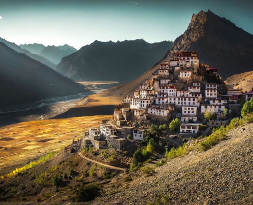 TURBULENT LANDSCAPE of ladakh